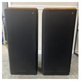 Two Acoustic Research N70 Solid Wood Speakers