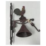 Cast Iron Rooster Bell
