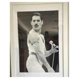 Freddie Mercury Framed Poster