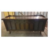 Vintage Console Wood Stereo System