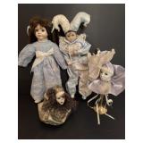 Vintage Porcelain Doll Collection