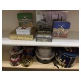 Collection of Tins