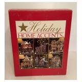 Holiday Home Accents Fiber Optic Holiday Home