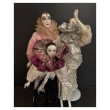 Porcelain Clown Dolls