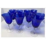 Cobalt Water Goblet