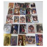 Twenty- Five Michael Jordan Trading Cards