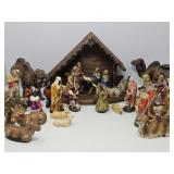 Vintage German Nativity Set