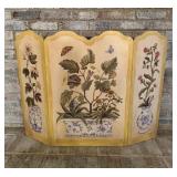 Folding Fireplace Screen