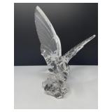 De Soiss Crystal Eagle, Val St. Lambert, Signed