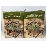 Two Small Greenhouses, New in Box
