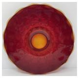 Amberina Platter, "Tiara"