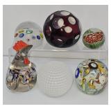 Glass Paperweight Collection