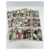 Twenty-Seven 1979 Topps Assorted Football Cards