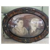 Instant Ancestors in Convex Glass Frame