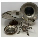 Seven Assorted Silver Plate Servers