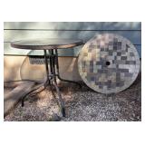 Patio Table and Topper