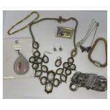 Sterling Earrings and Ladies Costume Jewelry