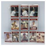 Eleven Baseball Rookie of the Year Cards