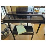 Yamaha Clavinova and Bench, with Music