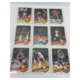 1979 Topps Assorted Basketball Cards, Set of 9