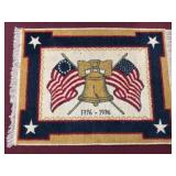 1970s Bicentennial "Freedom Rug"