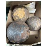 Civil War Cannonballs E
