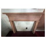 Classic Wood Fireplace Mantle