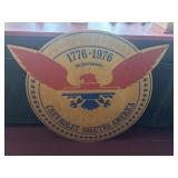 1976 Chevrolet "Salutes America" Bicentennial Sign