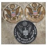 Patriotic Commemorative Wall Plaques