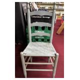 Painted Woven Chair