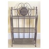 Charleston Gate Style Casted Metal Plant Stand