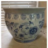 Ceramic Fish Bowl Planter
