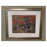 Framed Print of Poppies