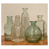 Pressed Glass Bottles