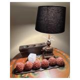 Elephant Accent Lamp and Candle Collection
