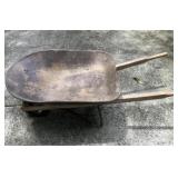Wheel Barrel with Sprinkler and Garden Hooks