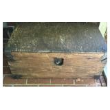 Vintage Wooden Toy Box