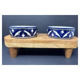 Pet Bowls with Stand
