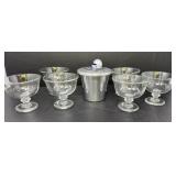 Polished Aluminum Pint Ice Cream Holder