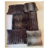 Fur Style Throws and Pillows A