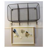 Wire Wall Organizer and Dry Erase