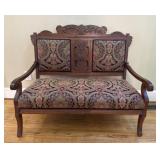 Eastlake Style Settee