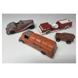 Vintage Metal Model Cars and Trucks