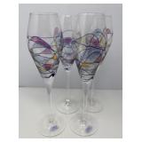 Romanian Crystal Champagne Glasses