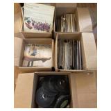 Vintage Albums and 45 RPM Records