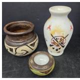 RWA Mexican Porcelain Pottery Vase and More