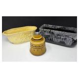 Vintage Dish Planters and Sugar Bowl