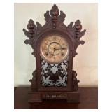 Gingerbread Mantle Clock