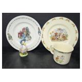 Beatrix Potter, Bunnykins Plate, Figurine and More