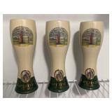Kapuziner Ceramic German Wheat Beer Glasses